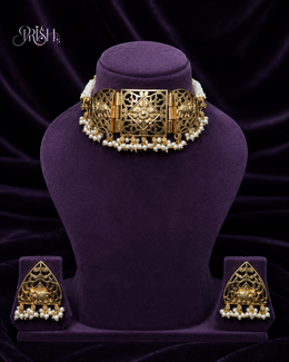 Gajaraja Muktavali Choker Set