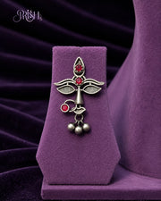 Trinetra Devi Oxidised Necklace Set