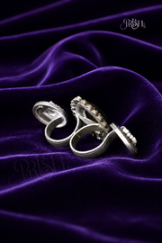 Trinetra Oxidised Ring