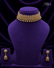 SvarnaJhalar Heritage Choker Set
