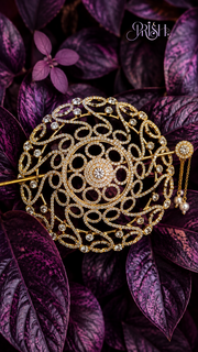 Aurelia Halo Stone Bun Brooch
