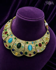 Nauratan Mahal Necklace Set