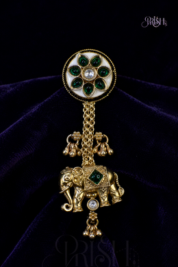 Gajraj Dvine Double Finger Ring