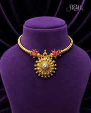 Padma Manikya Hasli Necklace Set