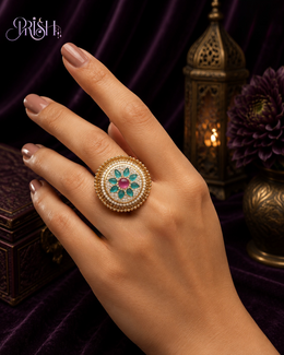Padmika Heritage Statement Ring