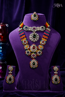 Navrang Maharani Layered Kundan Set