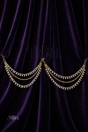 Ivory Pearl Ear Chains