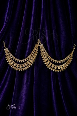 Maharani Rajsi Layered Ear Chains