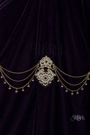 Maharani Ruby Hair Chain